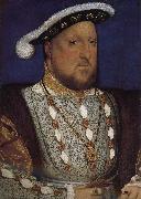 Hans Holbein Henry VIII portrait oil on canvas